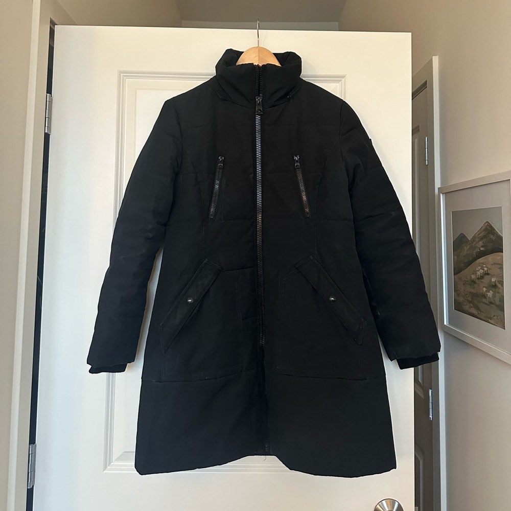 Guess Winter Coat - Black - Size M